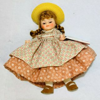 Vintage Madame Alexander Doll Polly Flinders Maggie Face 443 Country Dress