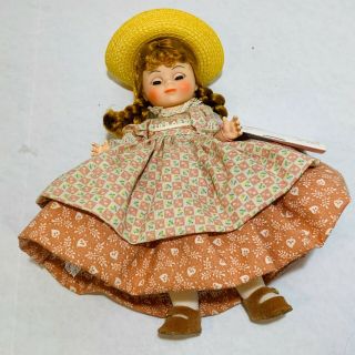 Vintage Madame Alexander Doll Polly Flinders Maggie face 443 country dress 2