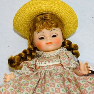 Vintage Madame Alexander Doll Polly Flinders Maggie face 443 country dress 3