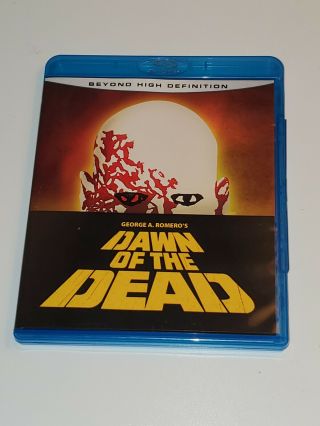 Dawn Of The Dead (1978) Blu - Ray,  Anchor Bay,  Very Rare,  Romero