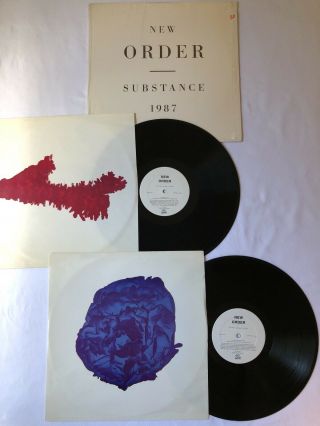 Order Substance 1987 Vinyl Lp Shrink Rare Qwest Columbia Club Pressing Ex