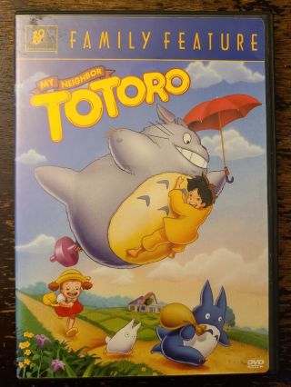 My Neighbor Totoro (dvd,  2002) Rare Oop Studio Ghibli Hayao Miyazaki