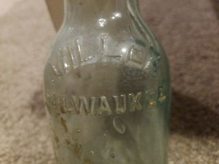 Vintage Rare Miller Beer Bottle Milwaukee Registered Wow