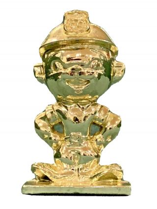 Vintage Phillips 66 Service Man Figure,  Award,  Trophy,  Advertising Mascot Rare