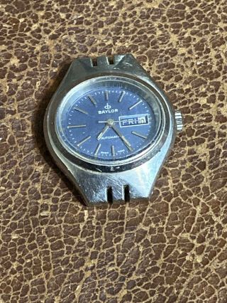 Vintage Baylor Automatic Watch