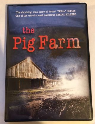 The Pig Farm Killer (dvd,  2011) Very Rare,  Oop True Story Of Robert Pickton