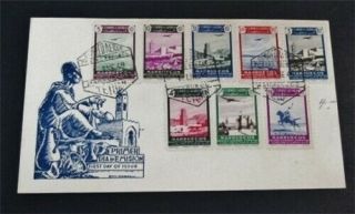 Nystamps Spain Morocco Stamp Early Fdc Cover Rare