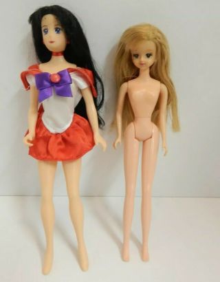 Vintage Bandai Sailor Moon Mars & Takara 11 " Dolls