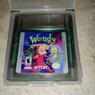 Wendy: Every Witch Way (not) Authentic Gameboy Color Gbc Rare
