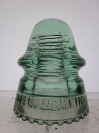 Vnm,  Baby Signal - Mclaughlin Cd160[020] Light Green Antique Glass Insulator