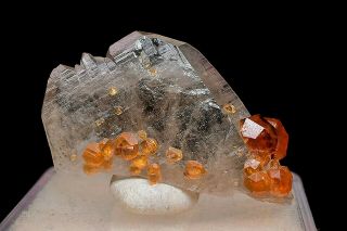 6g Natural Fanta Spessartine Garnets Smoky Crystal Rare Mineral Specimen