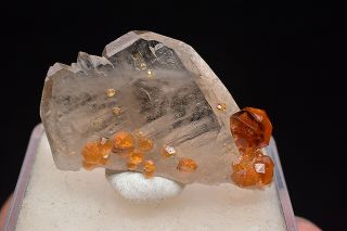 6g Natural Fanta Spessartine Garnets Smoky Crystal Rare Mineral Specimen 2