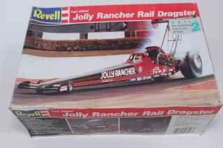 Revell Lori Johns Jolly Rancher Top Fuel Rail Dragster 1:25 Model Kit Open Box