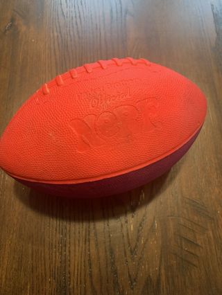Vintage 1990’s Official Nerf Football Red & Purple Rare