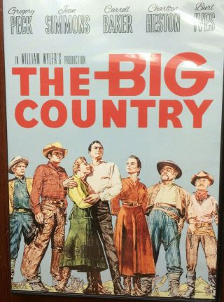 Rare Kino 2 - Dvd - 1958 Gregory Peck/charlton Heston: " The Big Country " - Ships