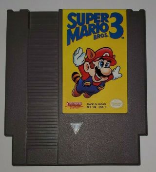 Rare Mario Bros.  3 (nintendo Entertainment System,  1990) Vintage Game