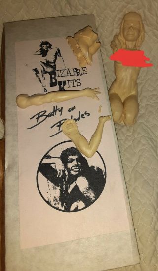 Bizarre Kits Bettie Page On Blades Resin Model Kit.  Ultra Rare Long Out Of Prod