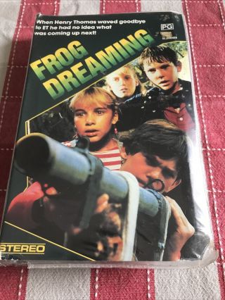 Frog Dreaming.  Rare Vhs Tape.  Roadshow Home Video Pal Very Rare