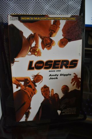 The Losers Deluxe Edition Volume 1 Vertigo Dc Tpb By Andy Diggle & Jock Rare Oop