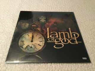 Lamb Of God Colored Vinyl Lp Record Limited Edition Rare Never Played