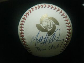 Matt Holliday Team Usa Autographed Rare 2006 World Baseball Classic Ball