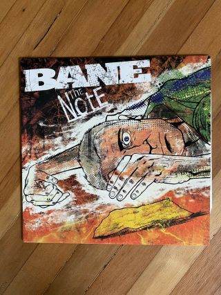 Bane The Note Lp Vinyl Orange Black Limited Rare Equal Vision Records 2005