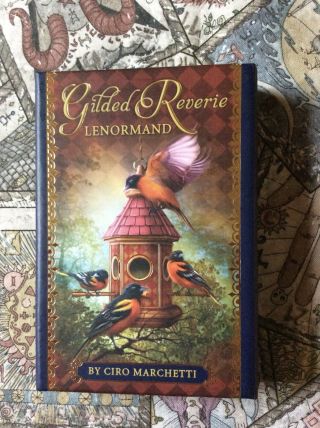 Gilded Reverie Lenormand Cards By Ciro Marchetti 2013 Rare Out - Of - Print