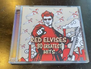 Red Elvises - 30 Greatest Hits 2 Cd Rare Rockabilly Surf Rock N Roll Rare