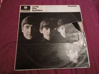 With The Beatles Rare Mono Vinyl Lp 5n/5n Matrix
