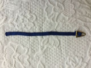 Vintage Mod Mattel Ken Blue Knit Belt From Casual Cords 1717 1972