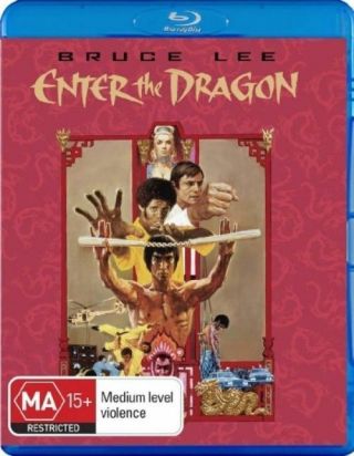Enter The Dragon - Special Edition (blu - Ray) Region Bruce Lee Rare Oop