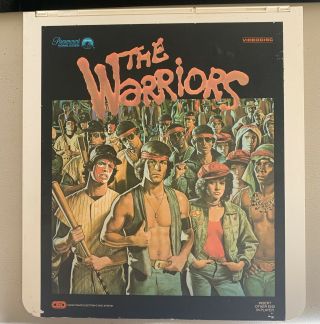 The Warriors Ced Videodisc Rare