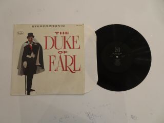 Vg,  Gene Chandler Duke Of Earl Lp Rare Black Vee Jay Sr 1040 Stereo In Shink