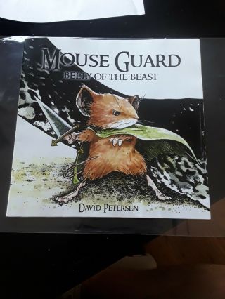 Mouse Guard 1 Belly Of The Beast First Print Rare