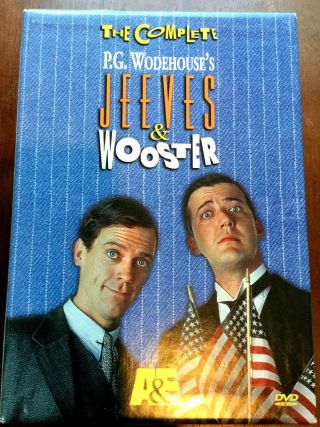 Rare Oop A&e 8 - Dvd Set: " Jeeves&wooster " Complete Series - 4 Seasons - Ships