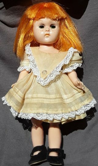 Rare Vogue Ginny Wee Imp Doll With Period Dress