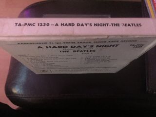 The Beatles : Hard Day’s Night.  Very Rare UK Reel To Reel Twin Track Mono Tape 3