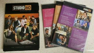 Studio 60 On The Sunset Strip: The Complete Series (dvd,  2007) Rare.  Region 1 Us