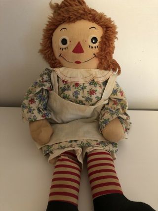 Vintage Raggedy Ann Early 1960’s I Love You