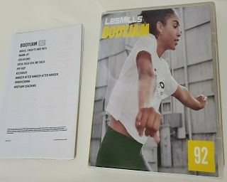 Les Mills Body Jam 92 Dvd,  Cd,  And Booklet 2020 Rare