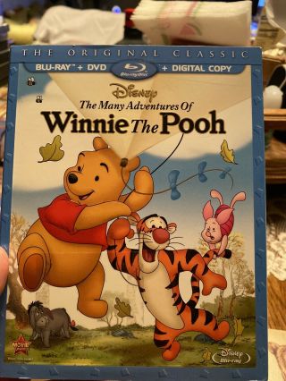 The Many Adventures Of Winnie The Pooh (blu - Ray/dvd,  2013),  Kite - Disney Rare