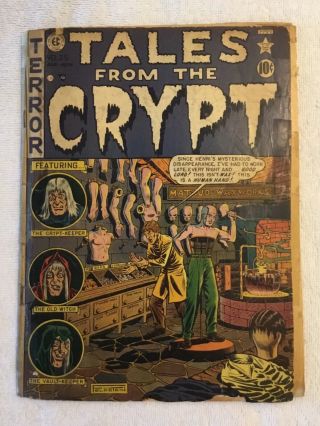 Tales From The Crypt 25 (1951) Fair 1st Print Rare