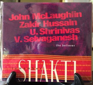 Shakti With John Mclaughlin - The Believer,  Ltd Ed.  Digipak Cd & Dvd Rare Pristin