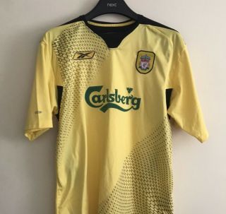 Liverpool 2004 - 2005 Away Football Shirt Size Large 42 " - 44 " Rare Vintage