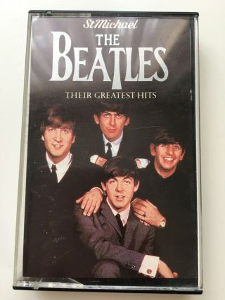 The Beatles Their Greatest Hits Cassette Tape 1967 Very Rare