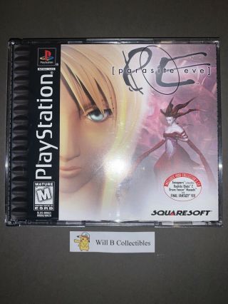 Parasite Eve Sony Playstation 1 Ps1 Black Label Near Complete Rare
