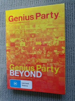 Rare Genius Party Beyond Dvd 2010 [4 Disc Set] Region 4 Anime Studio 4°c