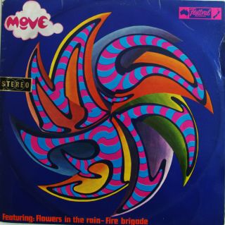 The Move Move Australian 1st Pressing Stereo Festival Records Rare Lp