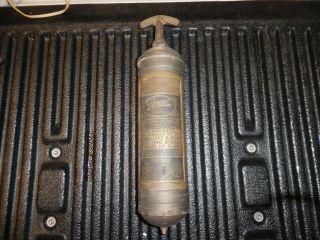 Vintage Antique Fire Extinguisher American Lafrance Fire Engine Co Empty
