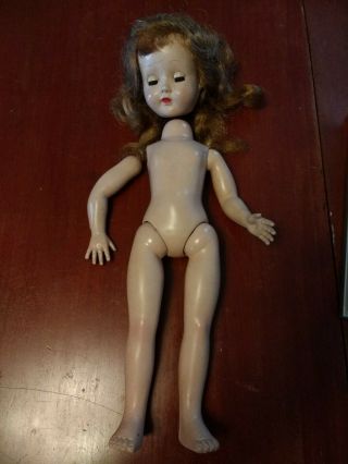 14 " Effanbee Hard Plastic Doll